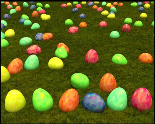 Easter Egg procedural texture preview image